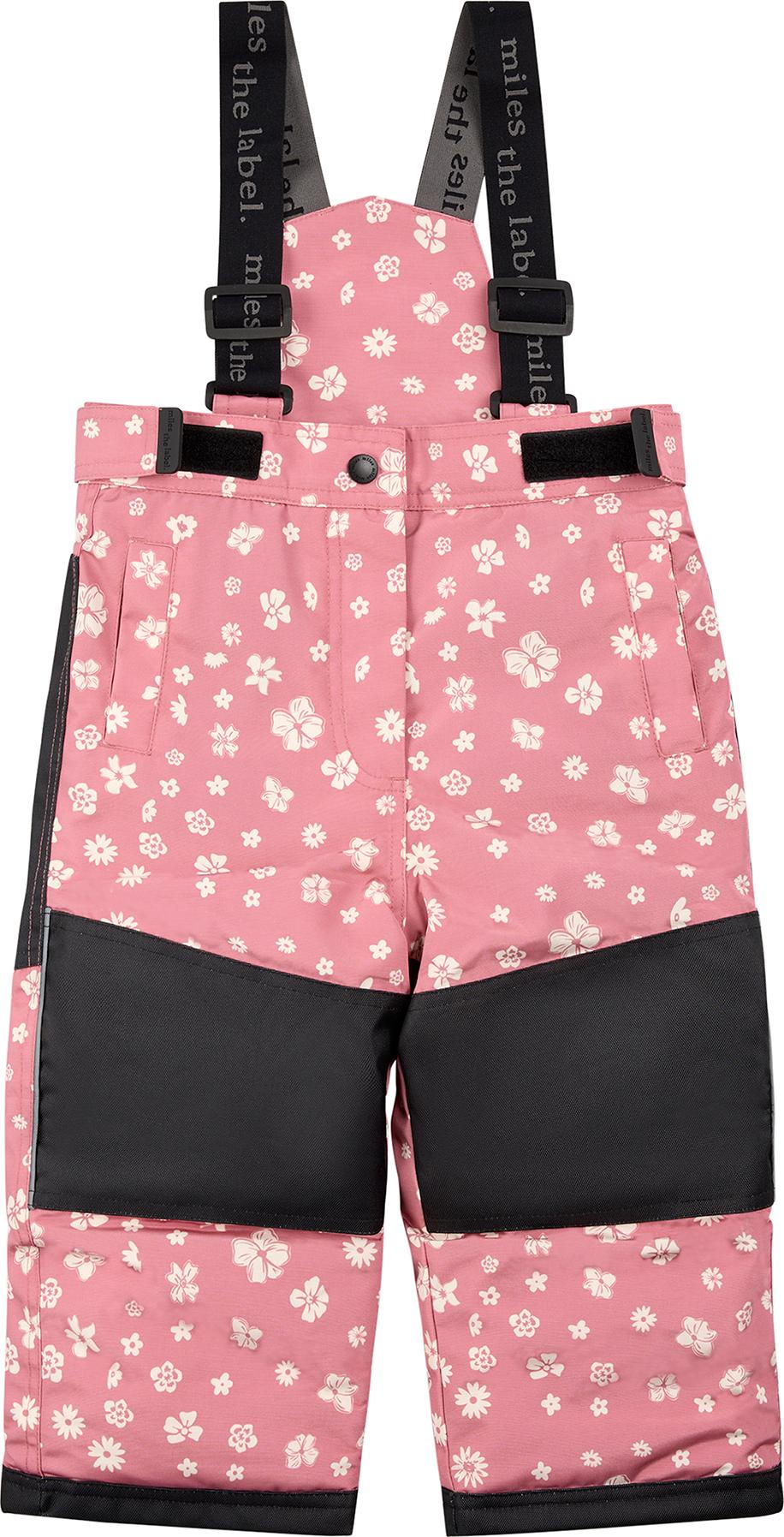 Product gallery image number 2 for product Floral Print On Dusty Pink Snowsuit - Girl