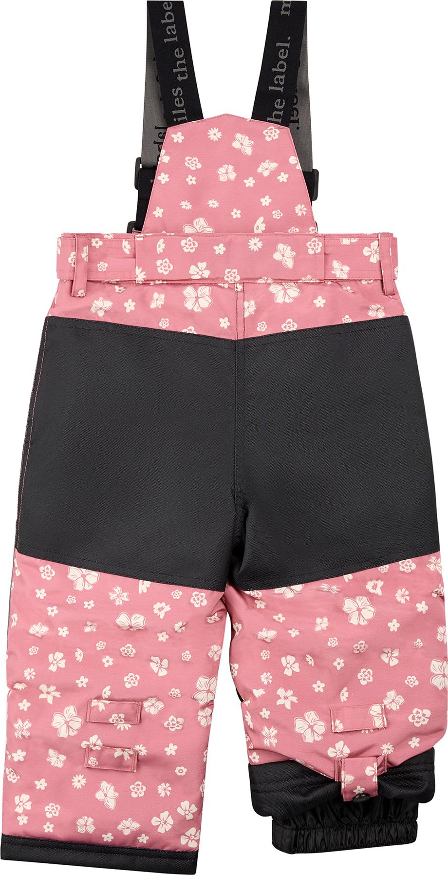 Product gallery image number 3 for product Floral Print On Dusty Pink Snowsuit - Girl