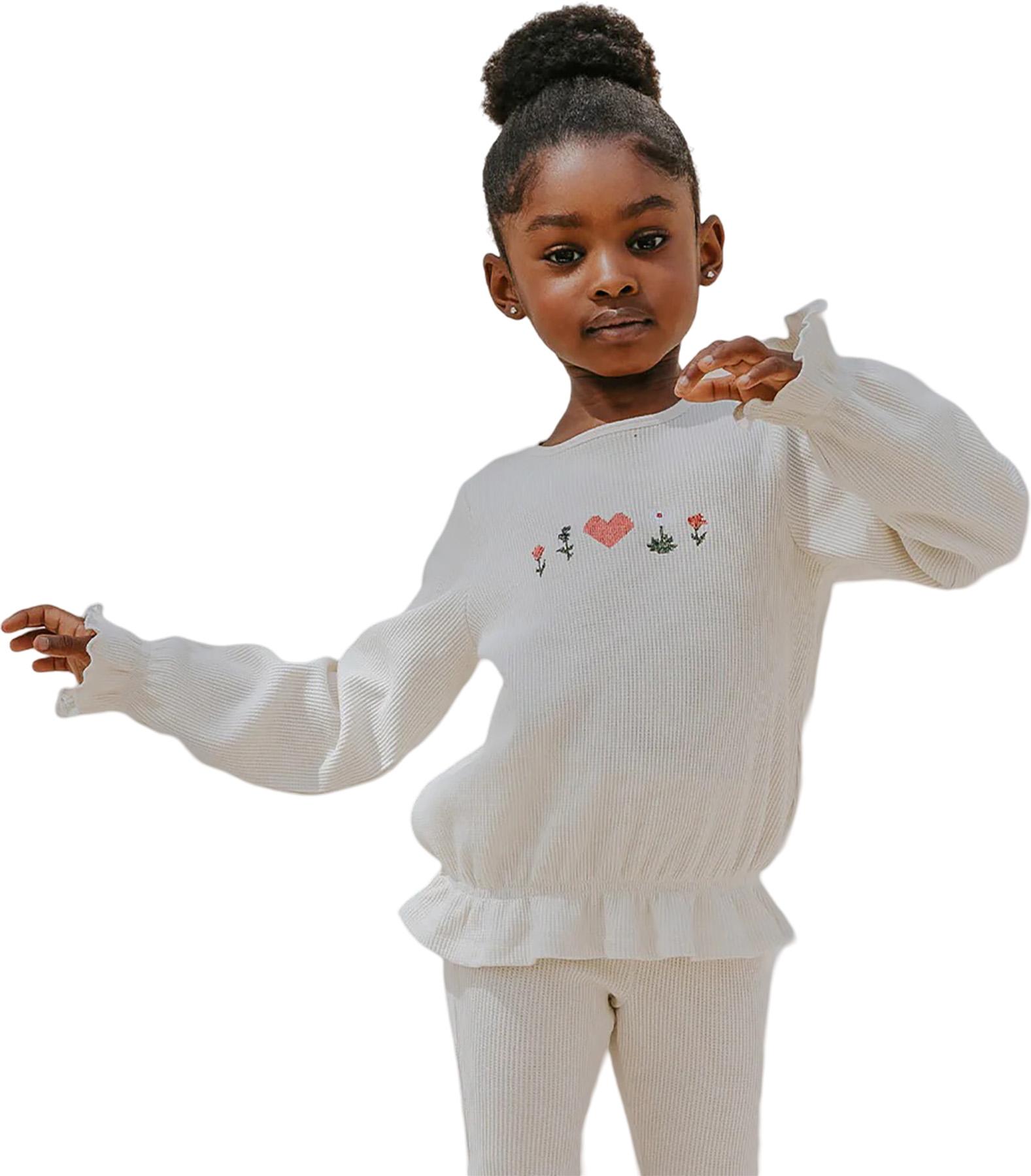 Numéro de l'image de la galerie de produits 2 pour le produit Haut tricoté à manches longues - Fille