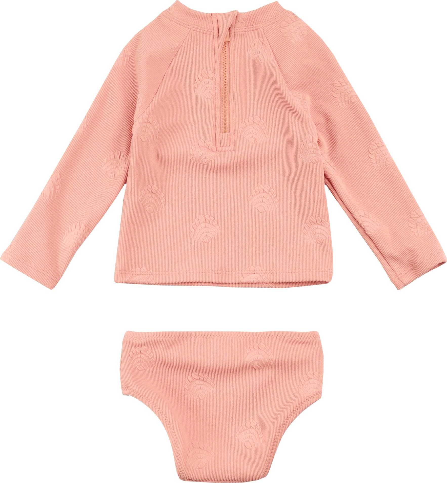 Image de produit pour Ensemble maillot de surf deux pièces imprimé à manches longues - Fille