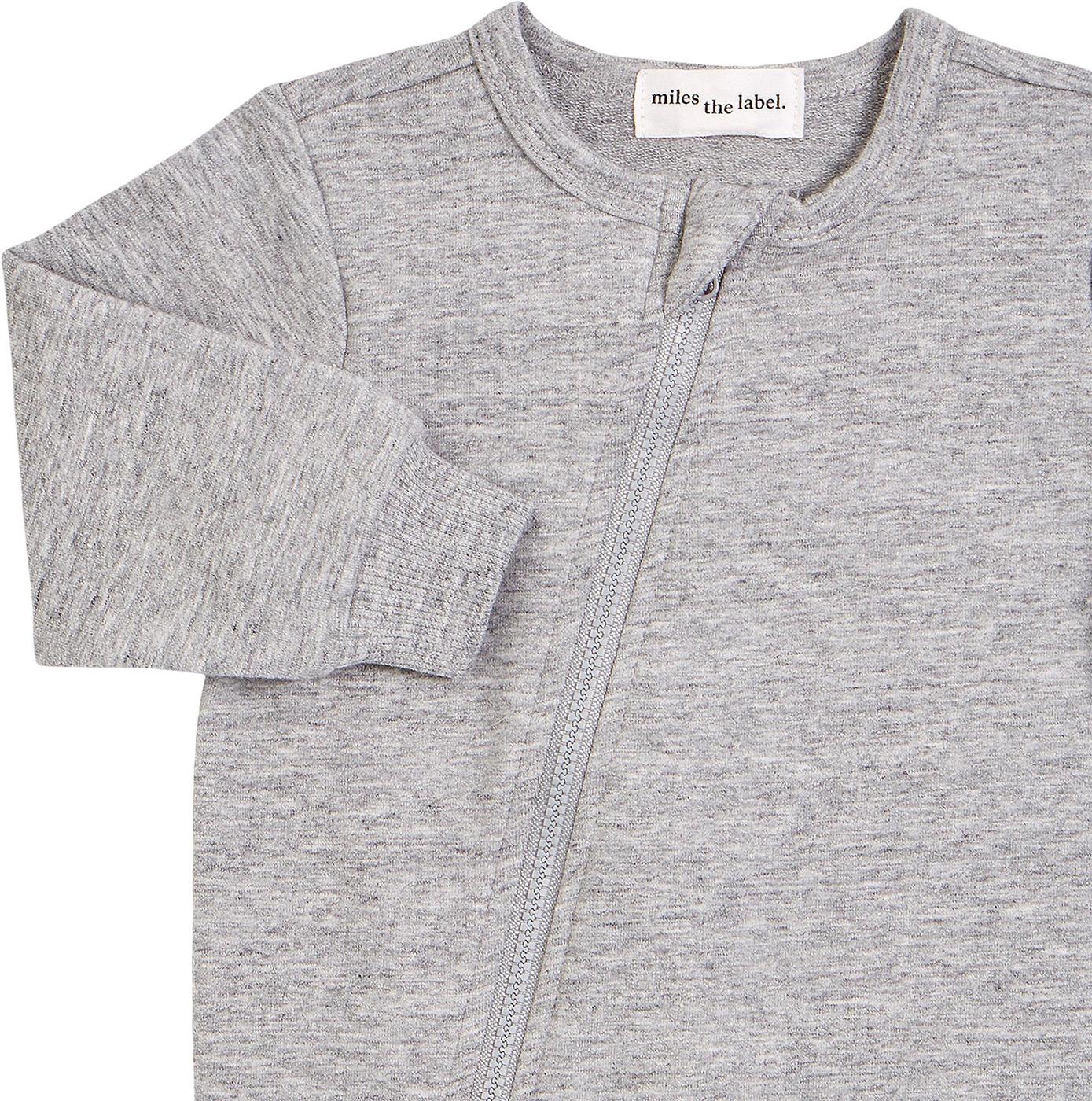 Numéro de l'image de la galerie de produits 2 pour le produit Combishort gris Miles Basics Heather - Bébé