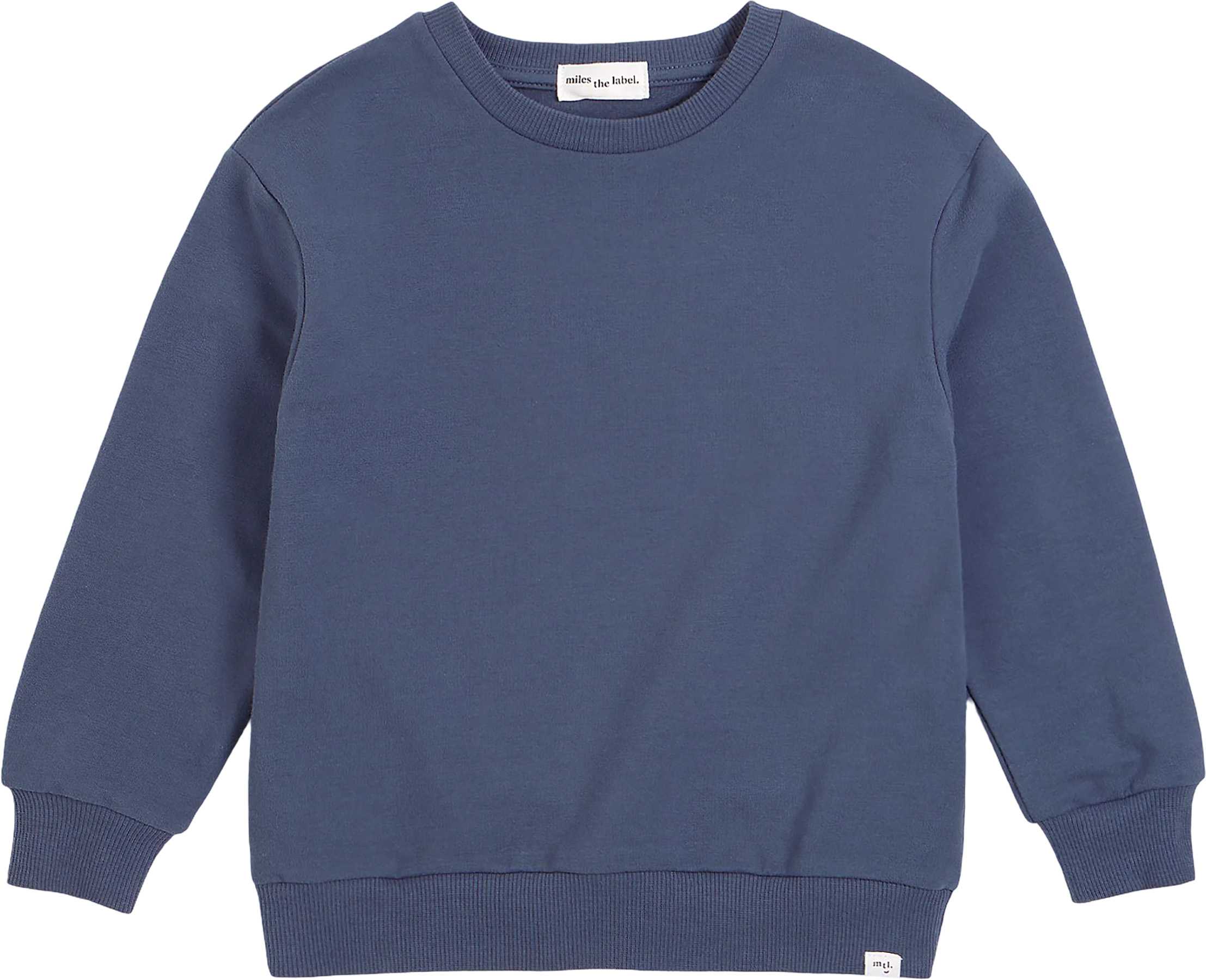 Product image for Miles Basics Vintage Blue Sweatshirt - Kids
