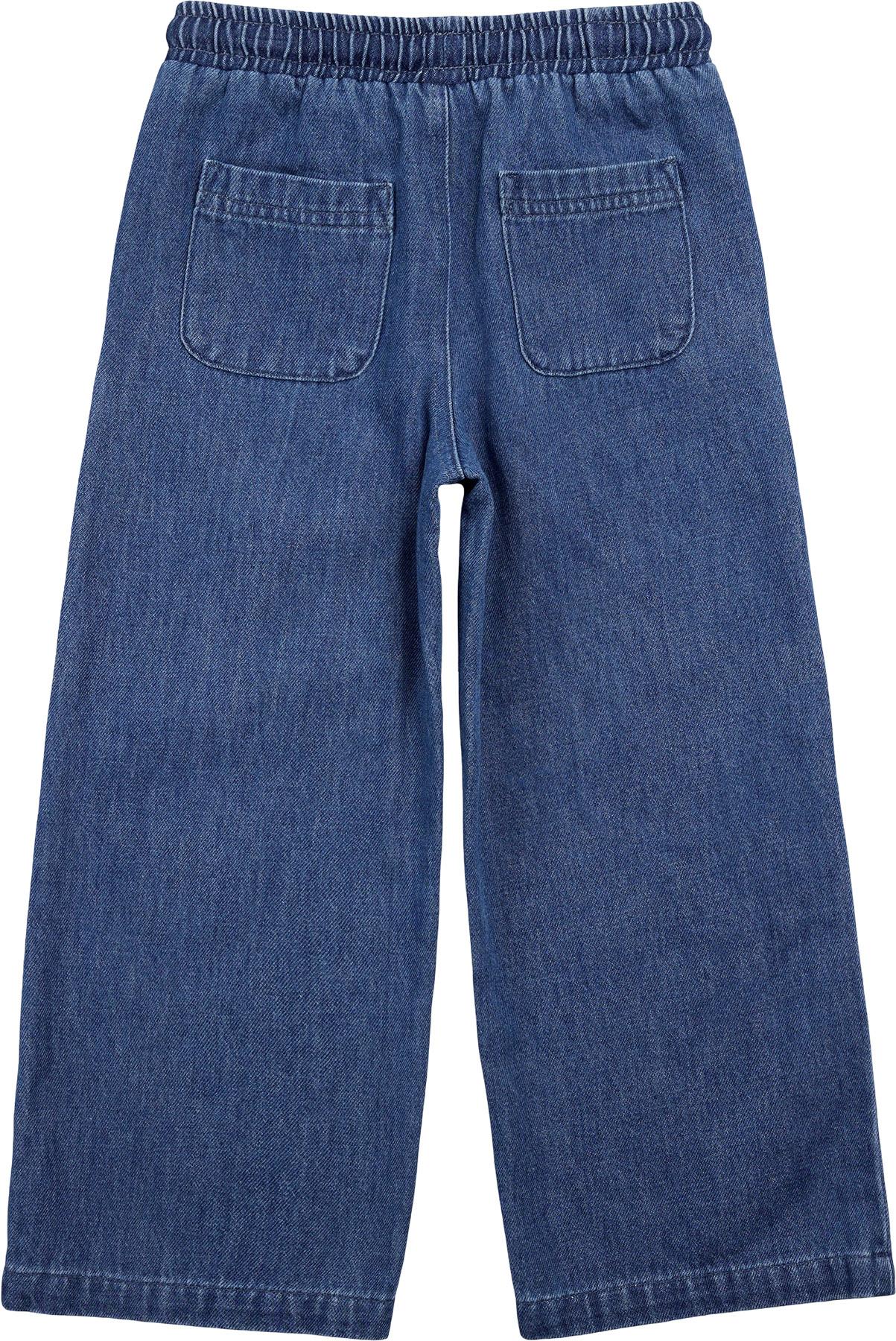 Product gallery image number 2 for product Denim Wide Leg Pants - Girl