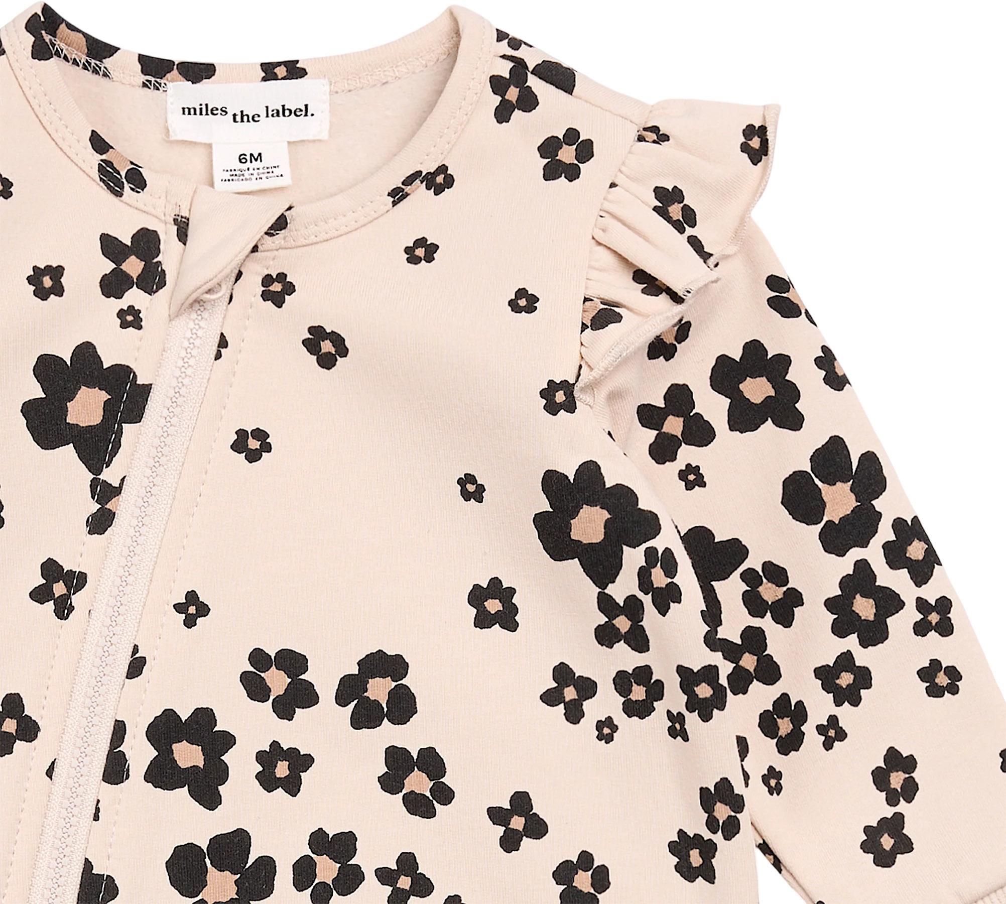 Numéro de l'image de la galerie de produits 2 pour le produit Combinaison amande à imprimé floral - Fille