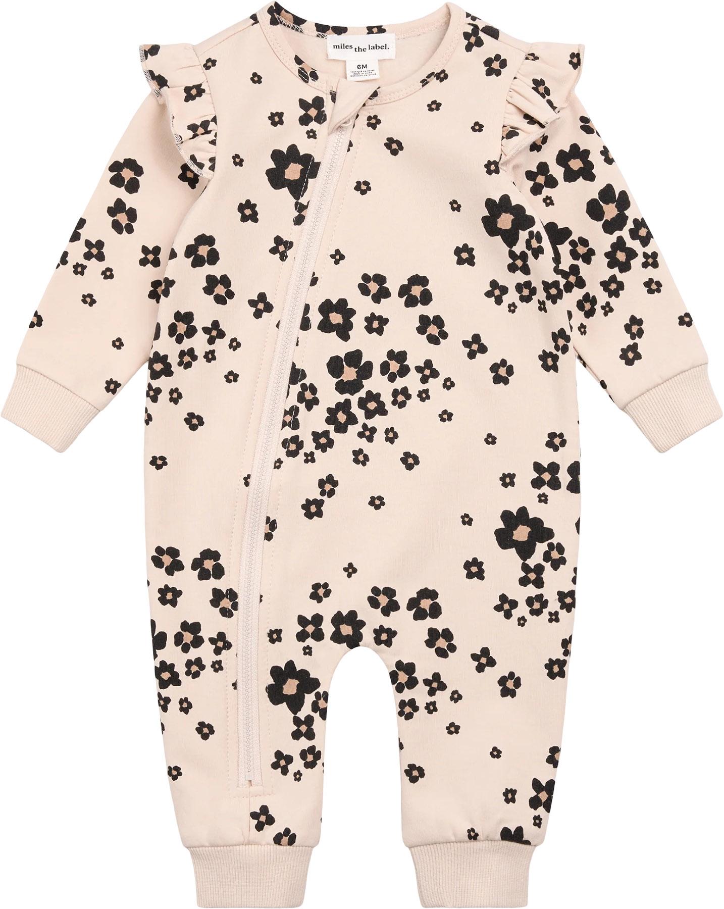 Image de produit pour Combinaison amande à imprimé floral - Fille