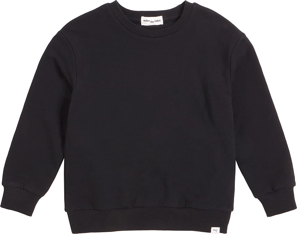 Product gallery image number 1 for product Miles Basics Long Sleeve Sweatshirt - Boy