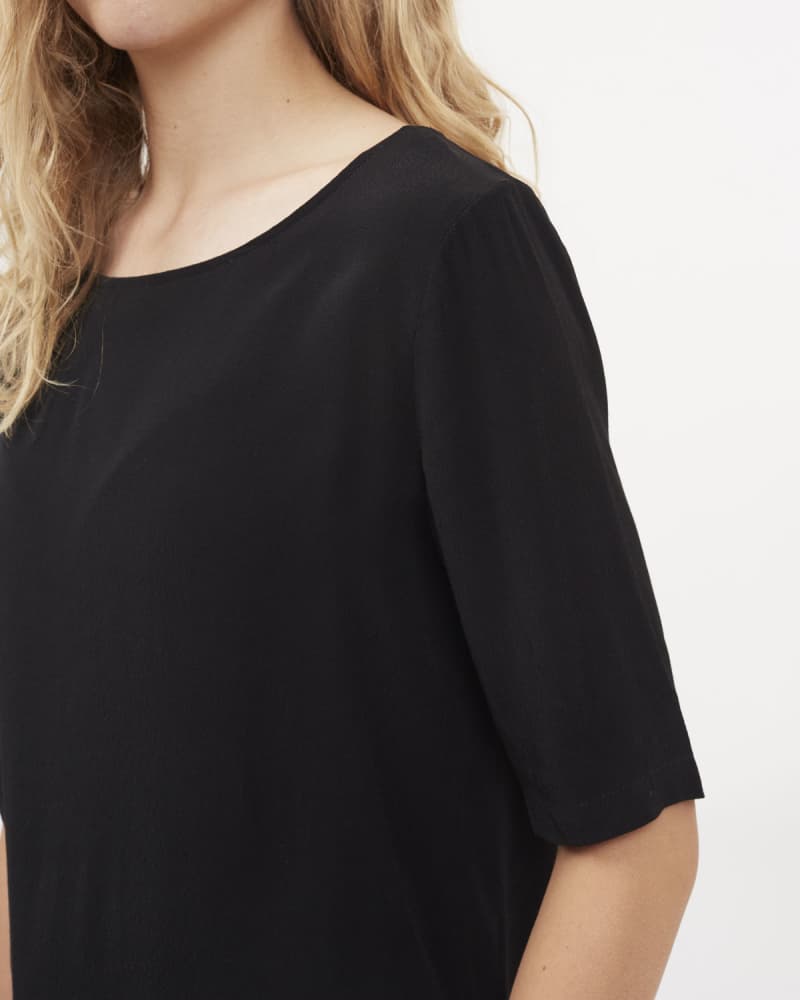 Product gallery image number 3 for product Elvire Short Sleeved Blouse - Women's