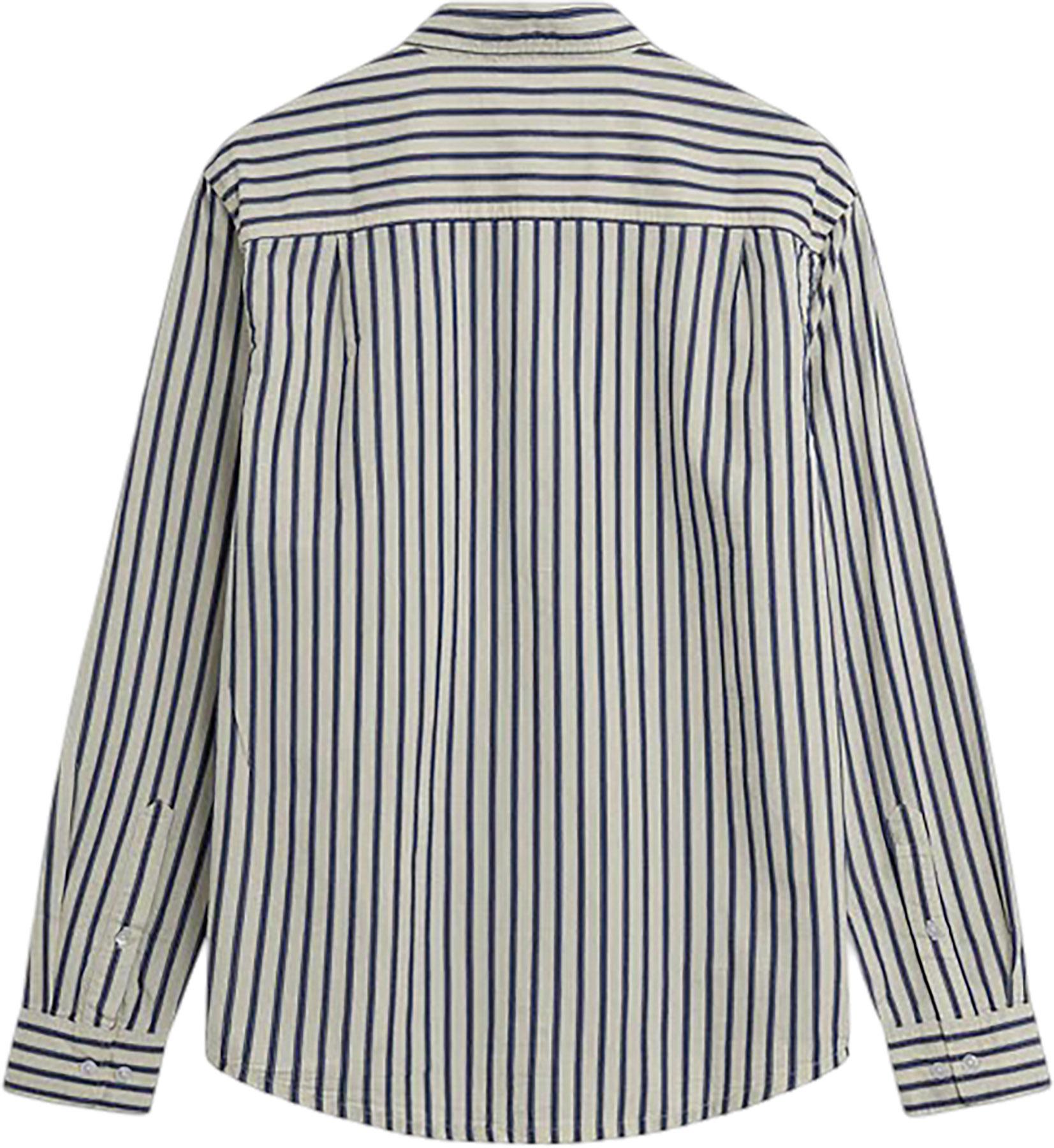 Product gallery image number 2 for product Pedro 4680 Relaxed Long Sleeve Striped Shirt - Men's