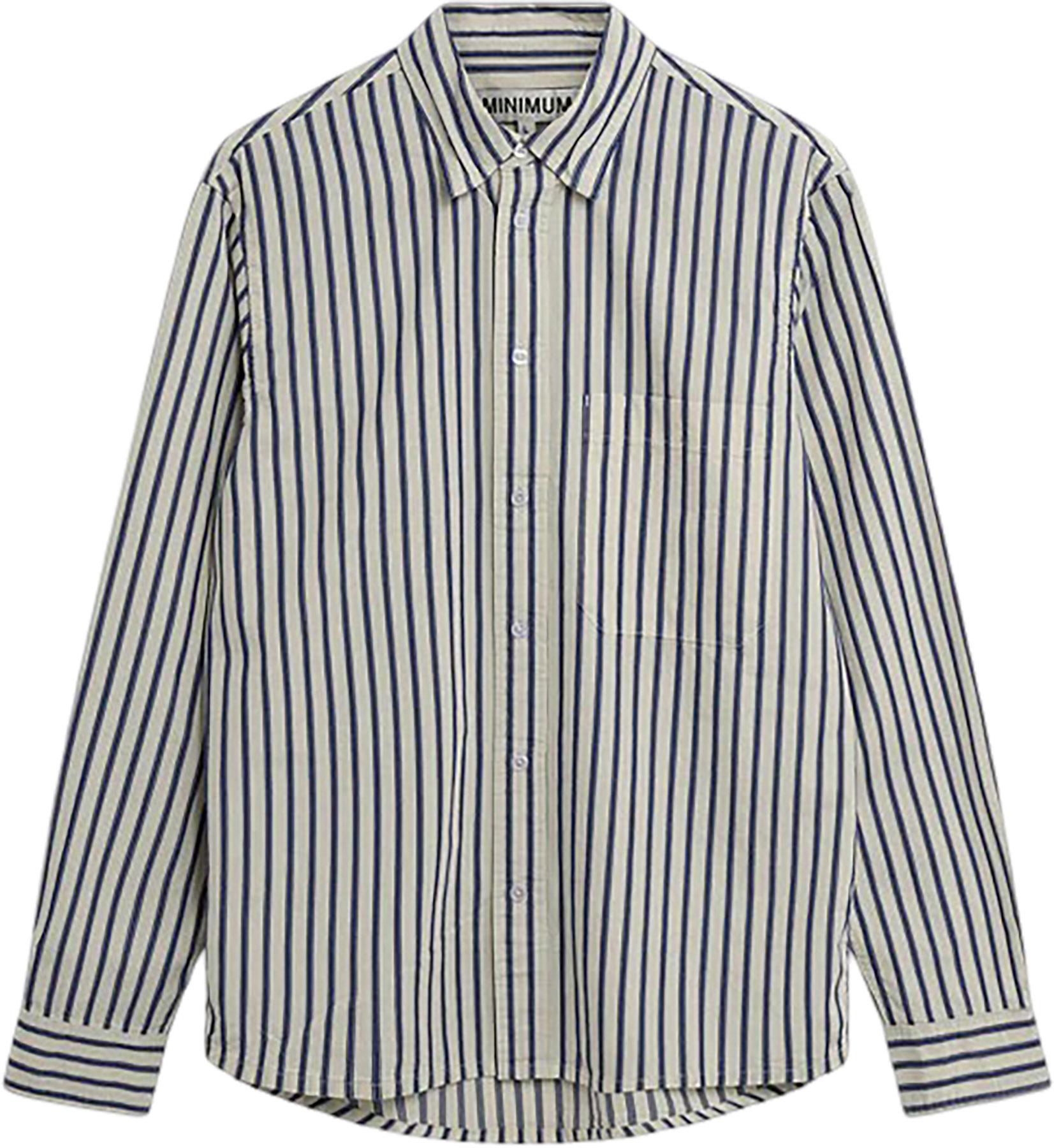 Product image for Pedro 4680 Relaxed Long Sleeve Striped Shirt - Men's