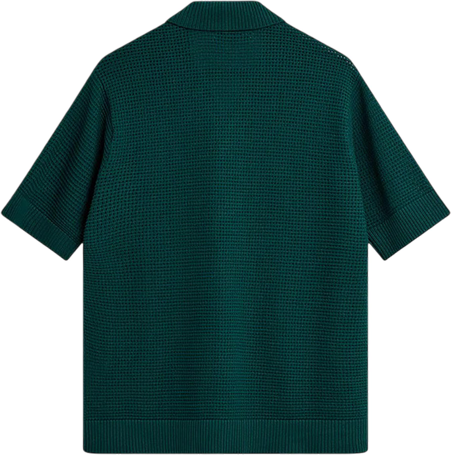 Product gallery image number 2 for product Mason 4177 Crochet Polo Shirt - Men's