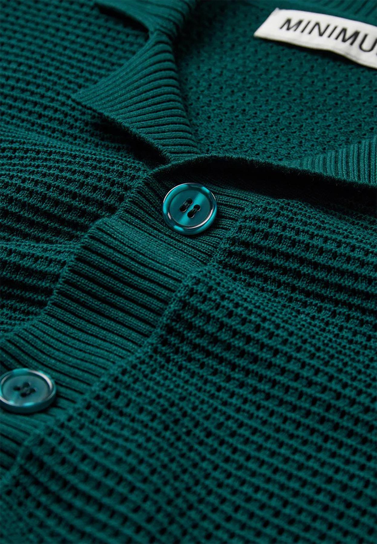 Product gallery image number 4 for product Mason 4177 Crochet Polo Shirt - Men's