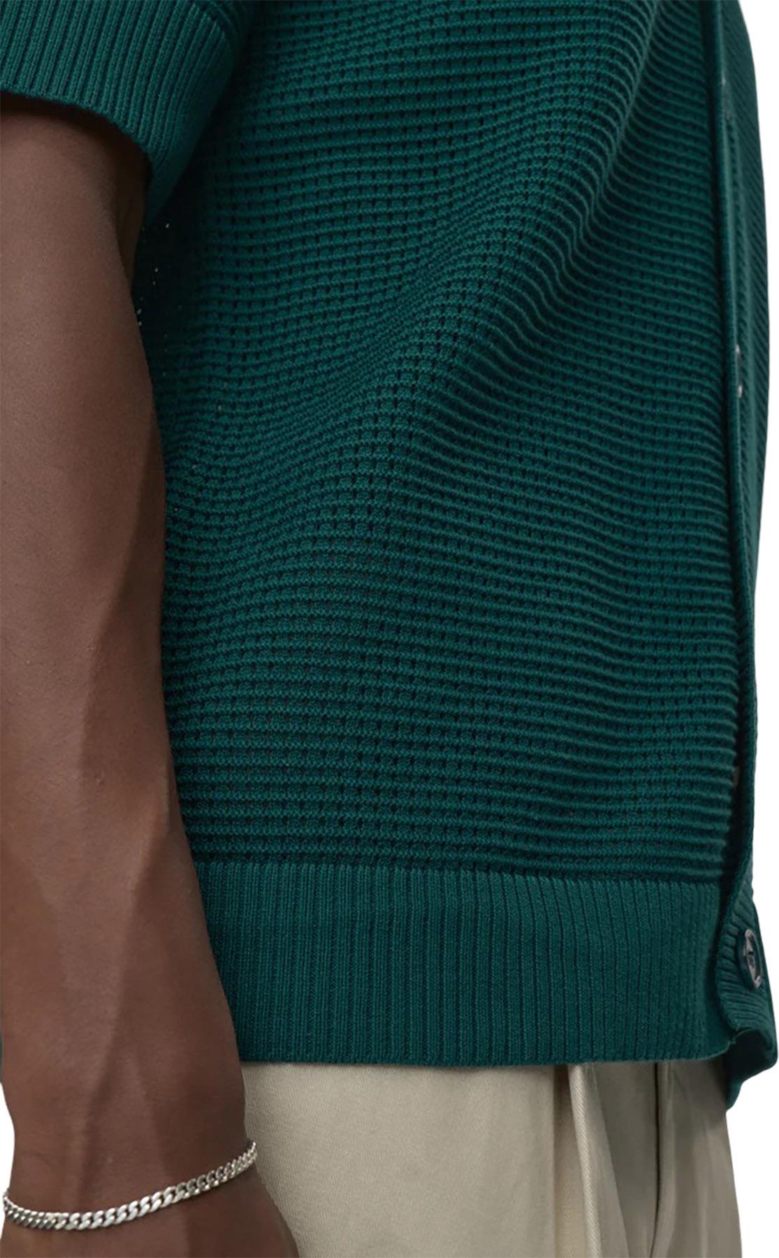 Product gallery image number 5 for product Mason 4177 Crochet Polo Shirt - Men's