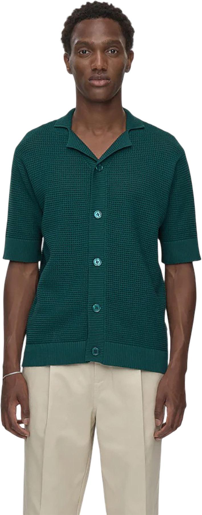 Product gallery image number 6 for product Mason 4177 Crochet Polo Shirt - Men's