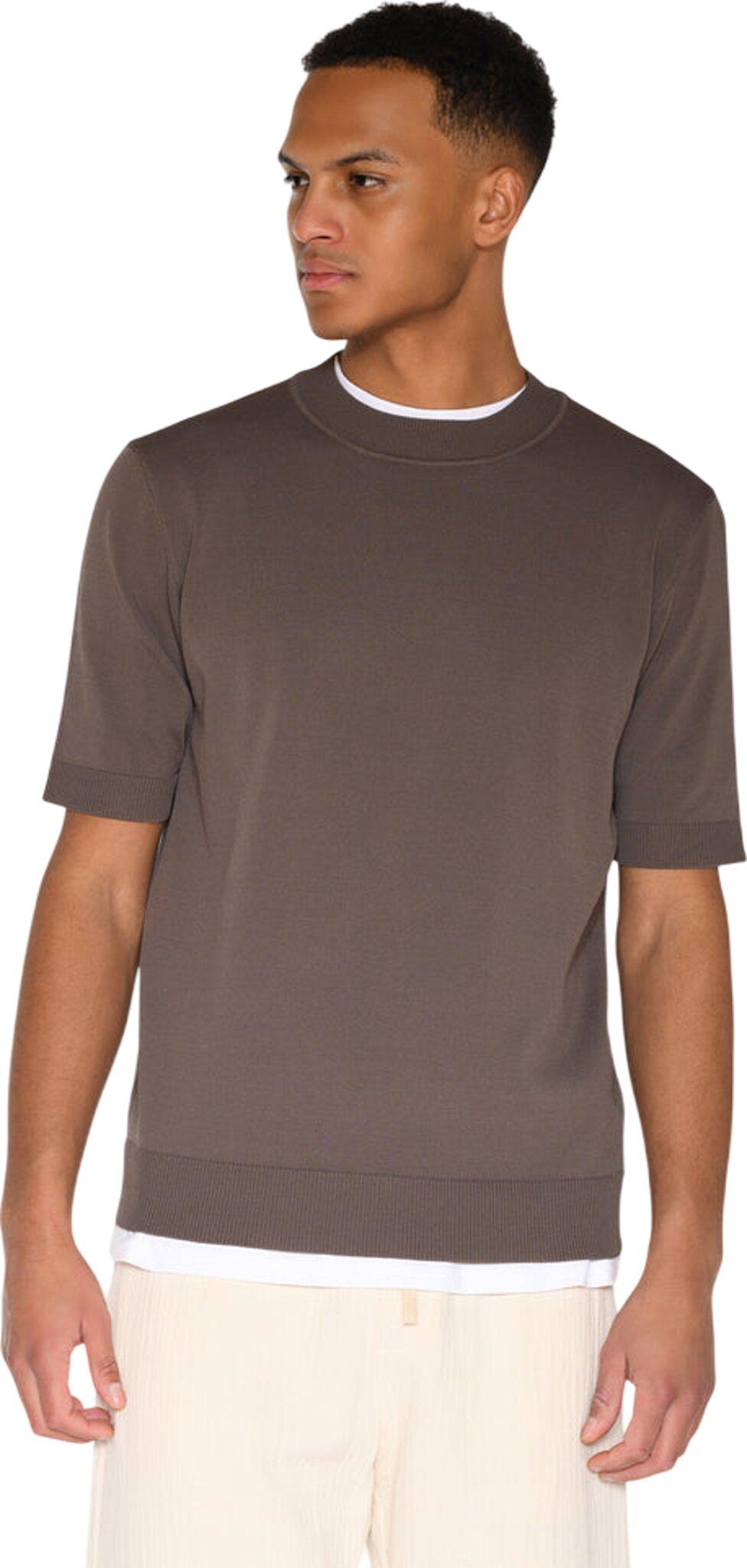 Product gallery image number 4 for product Parker 4180 Mock Neck Knit Sweater - Men's