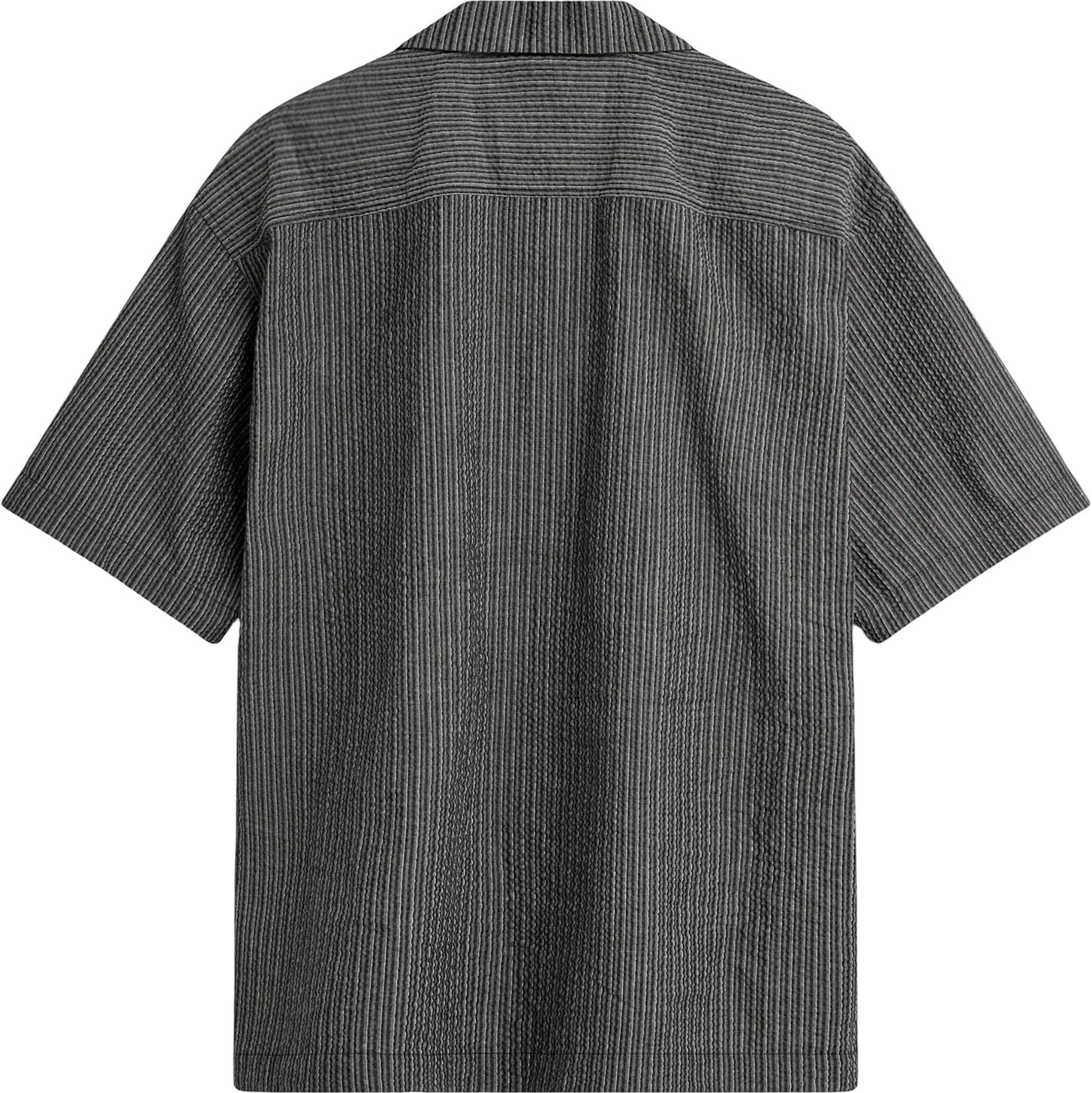 Product gallery image number 2 for product Rhodes 4570 Oversized Short Sleeve Striped Shirt - Men's