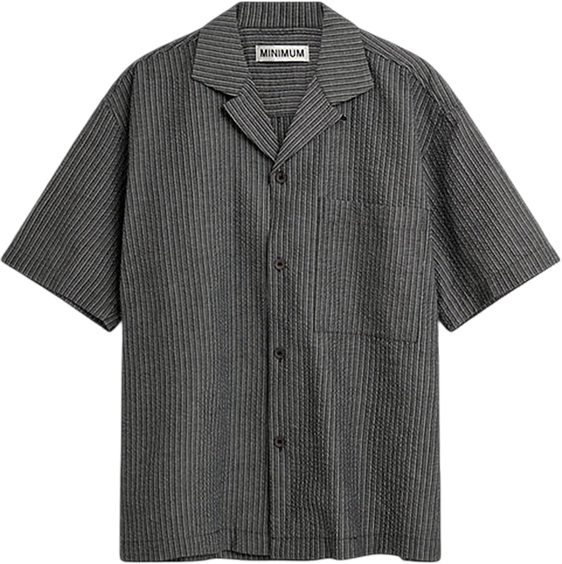 Product image for Rhodes 4570 Oversized Short Sleeve Striped Shirt - Men's