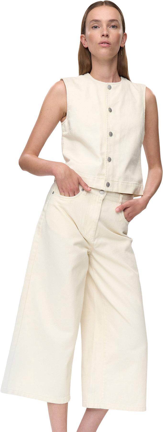 Product gallery image number 7 for product Caroline 4579 Culotte Jeans - Women's