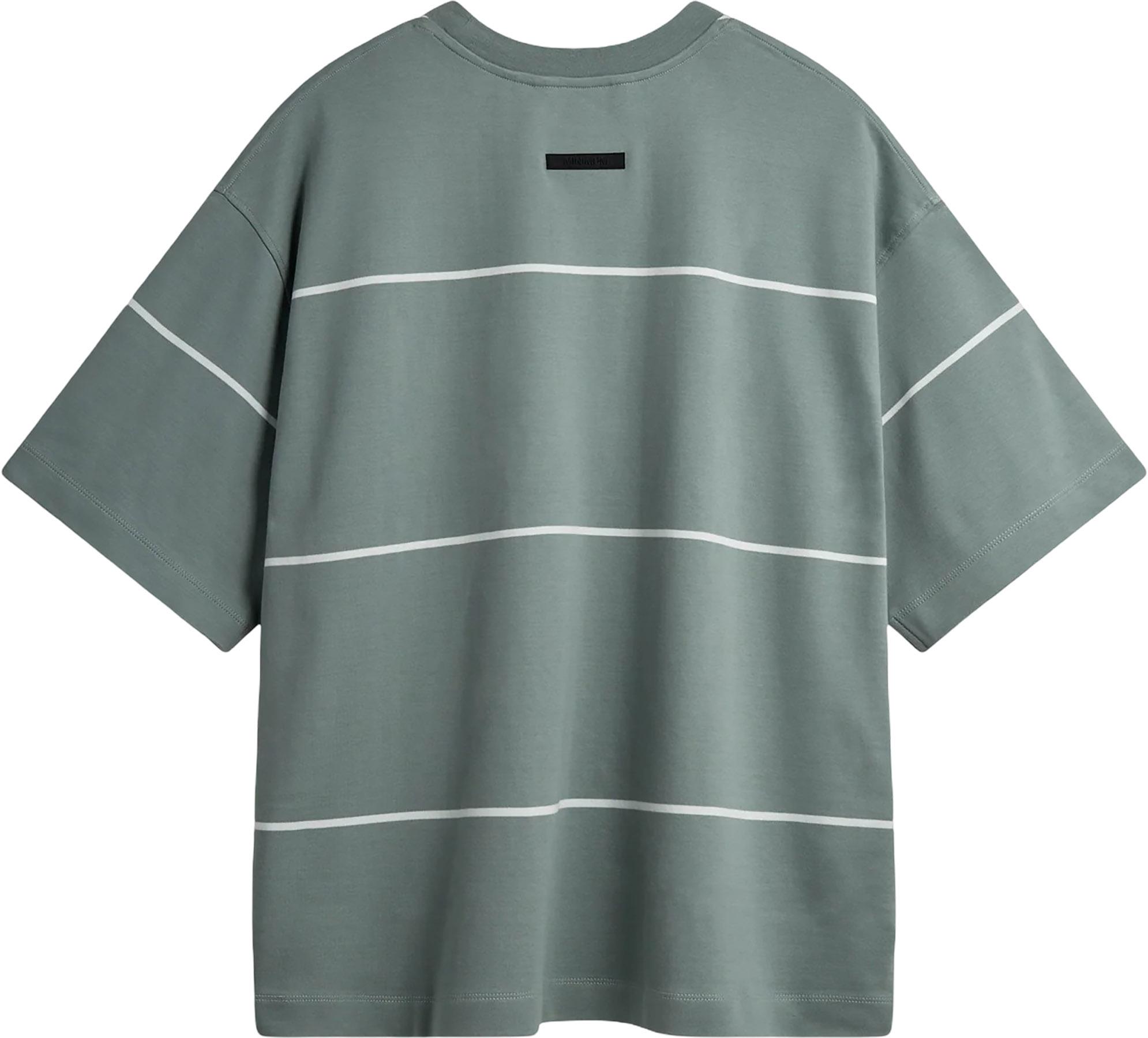 Product gallery image number 2 for product Elias G4613 Oversized Short Sleeve Striped T-Shirt - Men's