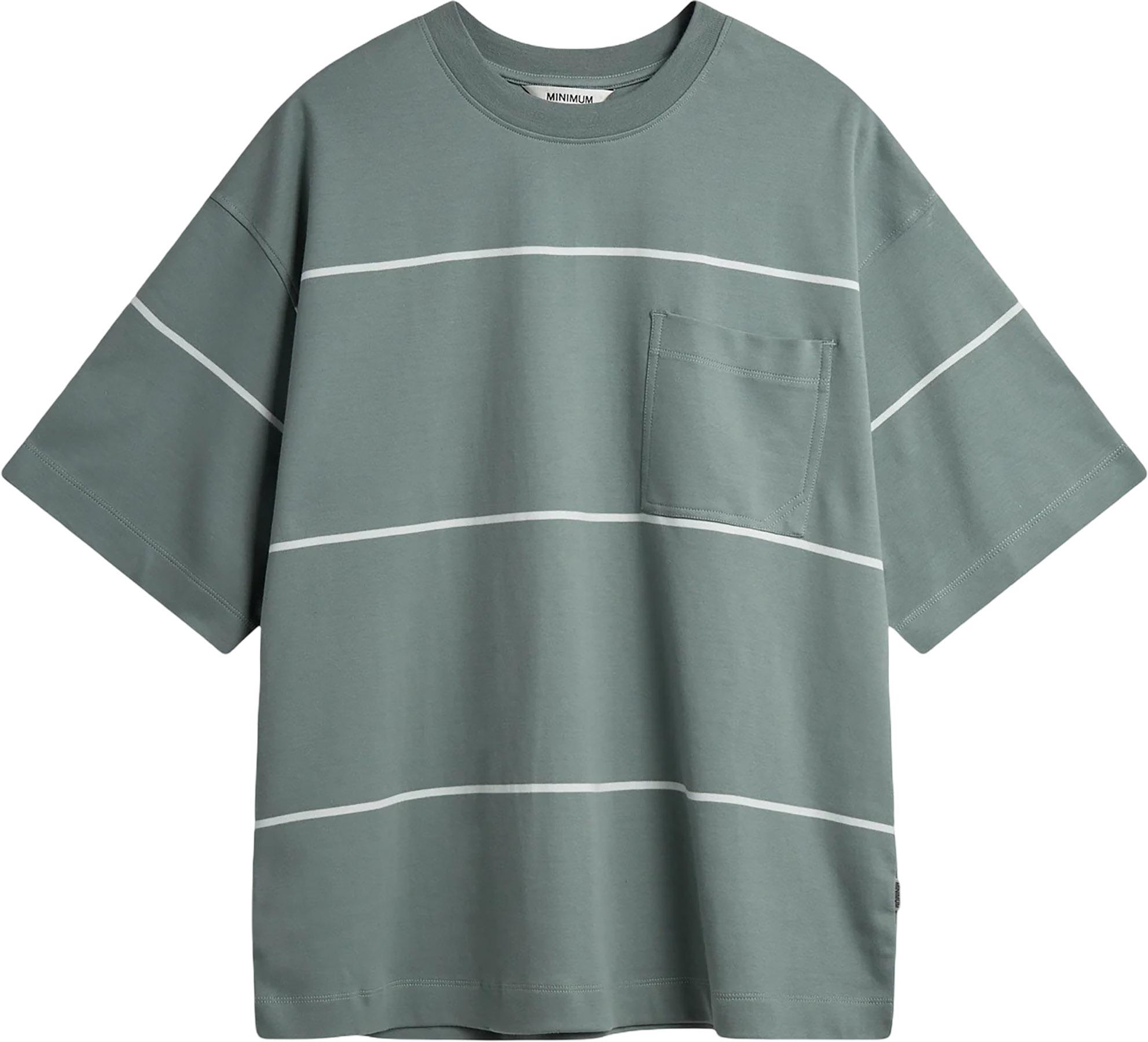 Product image for Elias G4613 Oversized Short Sleeve Striped T-Shirt - Men's