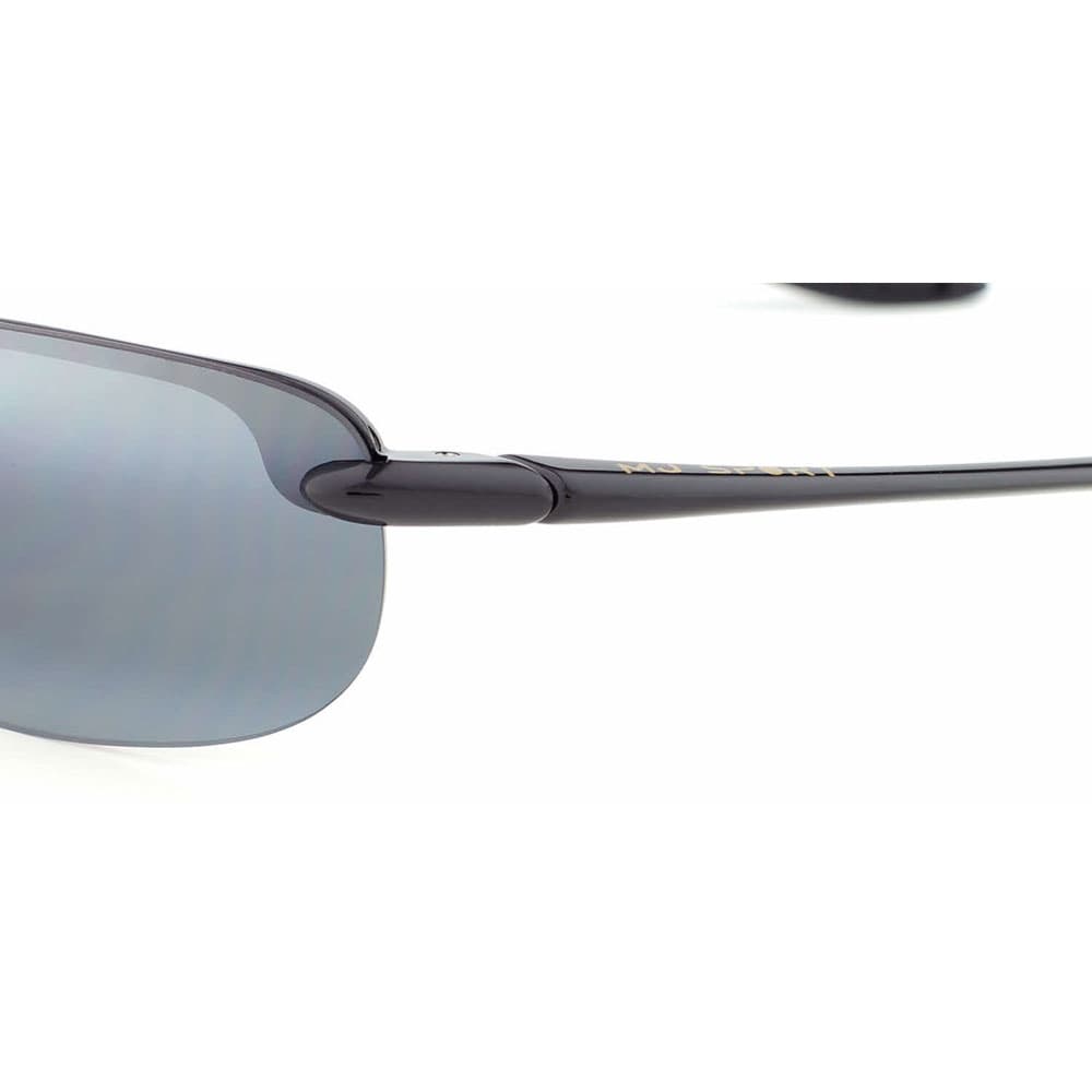 Product gallery image number 2 for product Makaha - Gloss Black Frame - Neutral Grey Polarized Lens Sunglasses