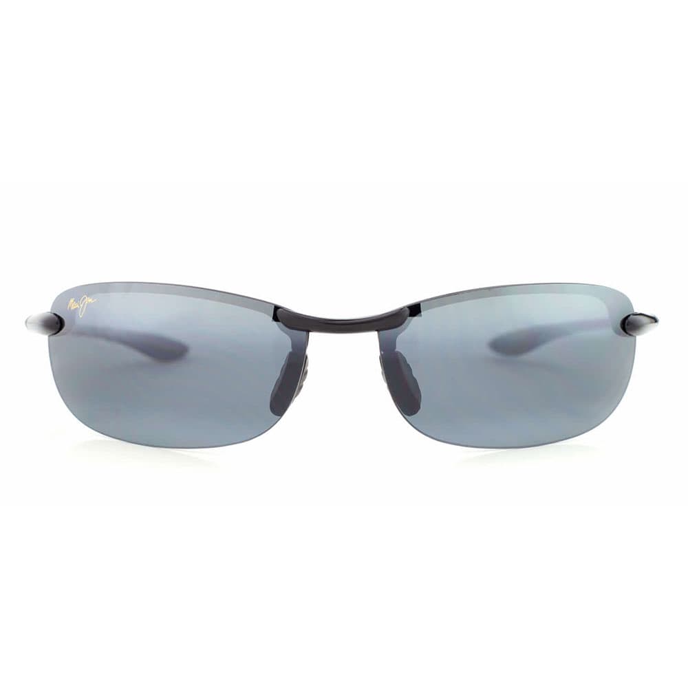 Product gallery image number 3 for product Makaha - Gloss Black Frame - Neutral Grey Polarized Lens Sunglasses