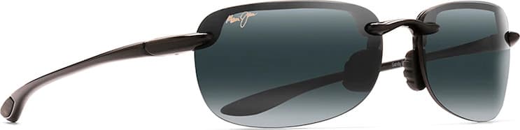 Product gallery image number 3 for product Sandy Beach - Gloss Black Frame - Neutral Grey Polarized Lens