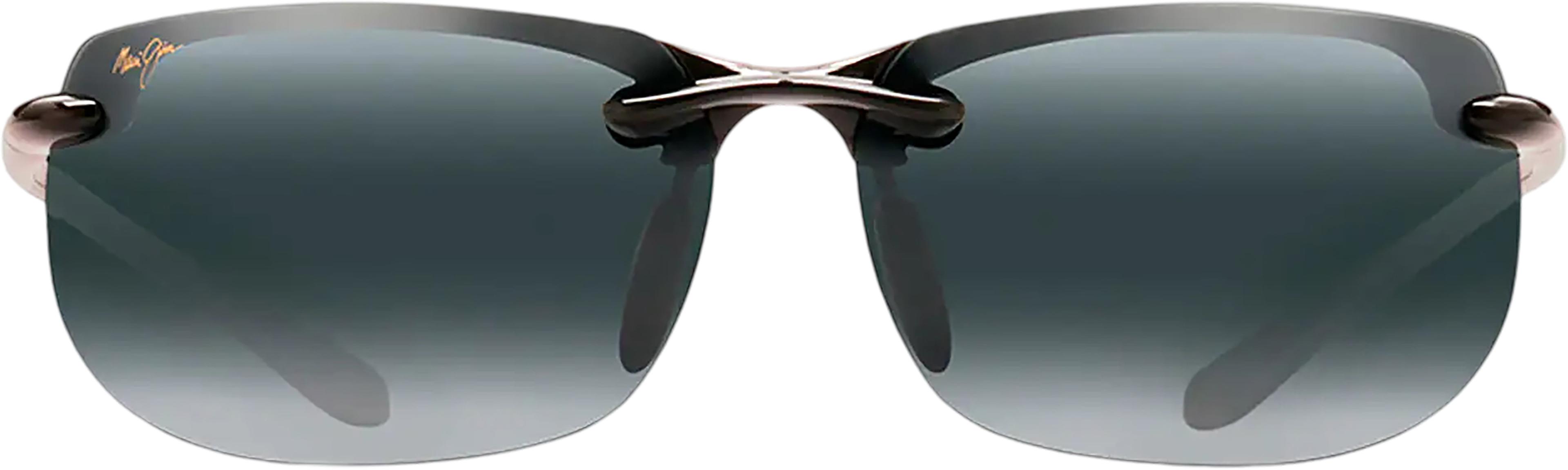 Product image for Banyans Polarised Sunglasses - Gloss Black - Neutral Grey Lens - Unisex