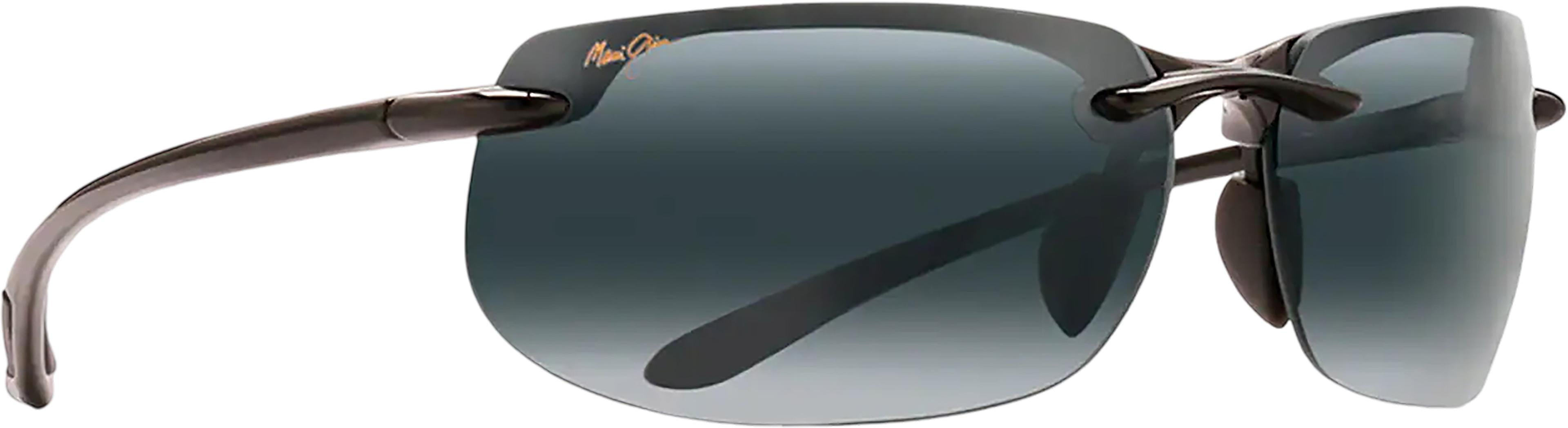 Product image for Banyans Polarised Sunglasses - Gloss Black - Neutral Grey Lens - Unisex