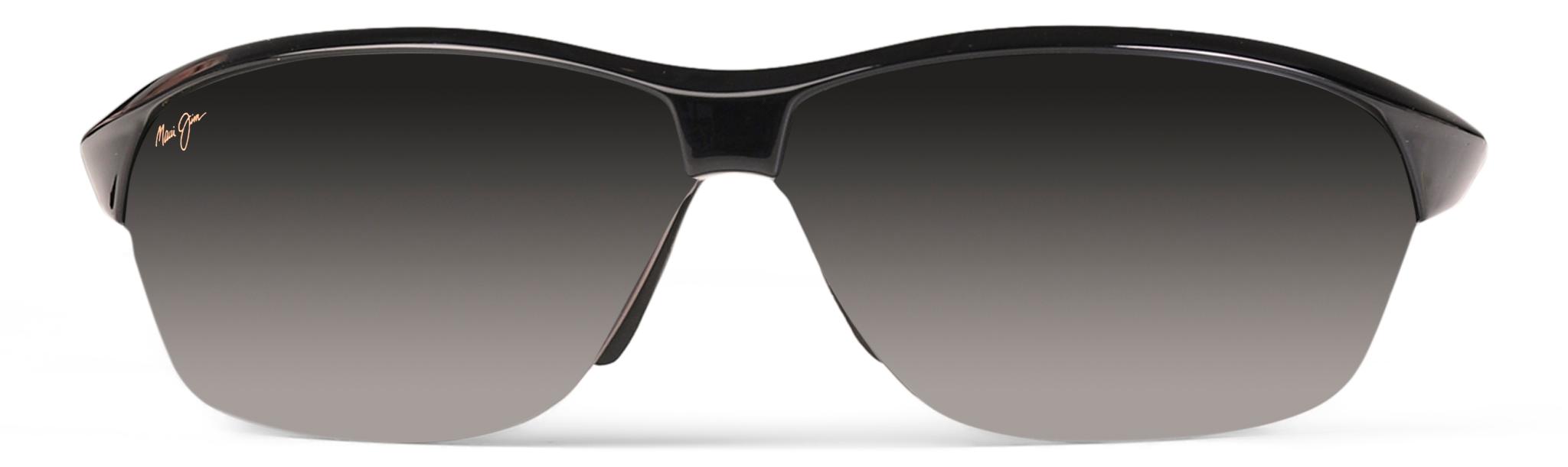 Product gallery image number 1 for product Hot Sands Gloss Black - Neutral Grey Lens Sunglasses