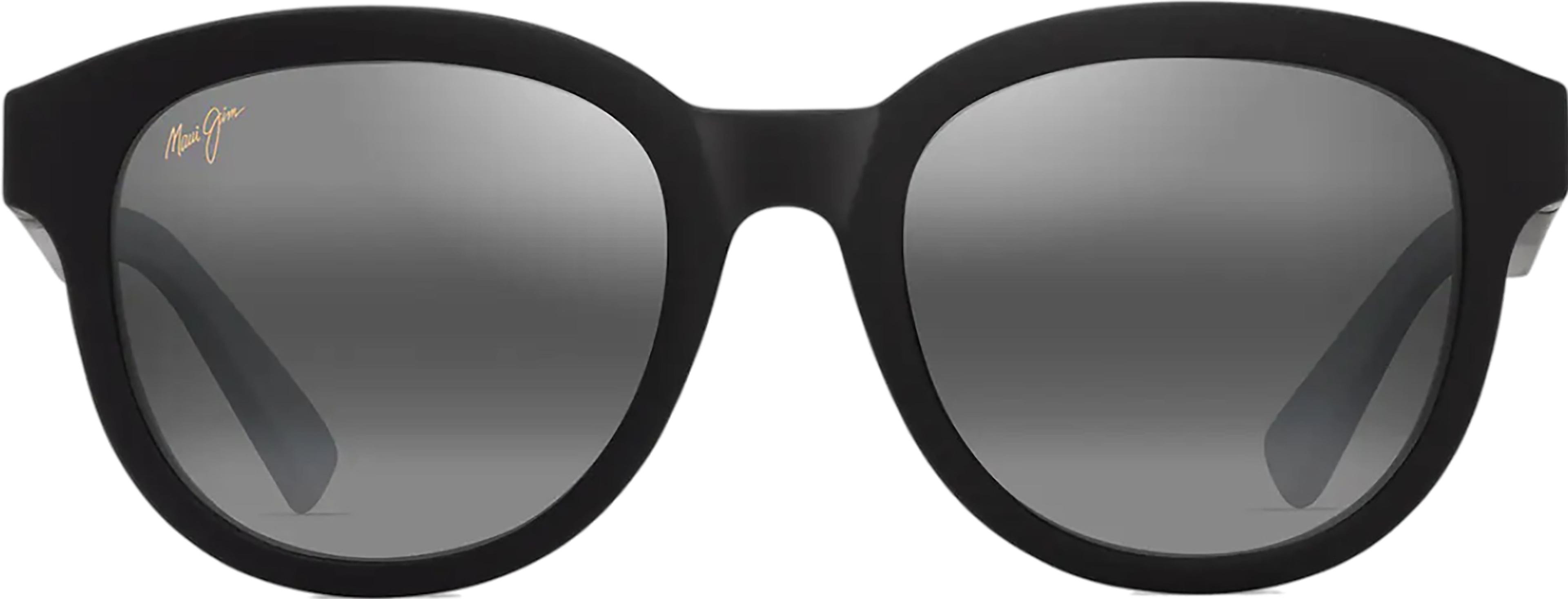 Product gallery image number 3 for product Ihupani Asian Fit Polarised Sunglasses - Matte Black - Neutral Grey Lens