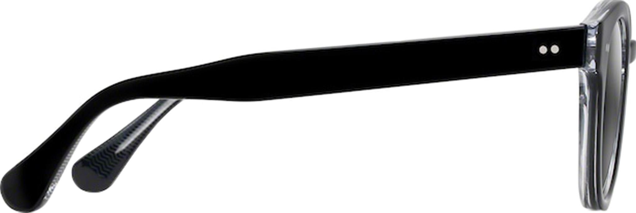 Product gallery image number 3 for product Joy Ride Classic Sunglasses - Translucent Dove Grey - Blue Hawaii Polarized Lens