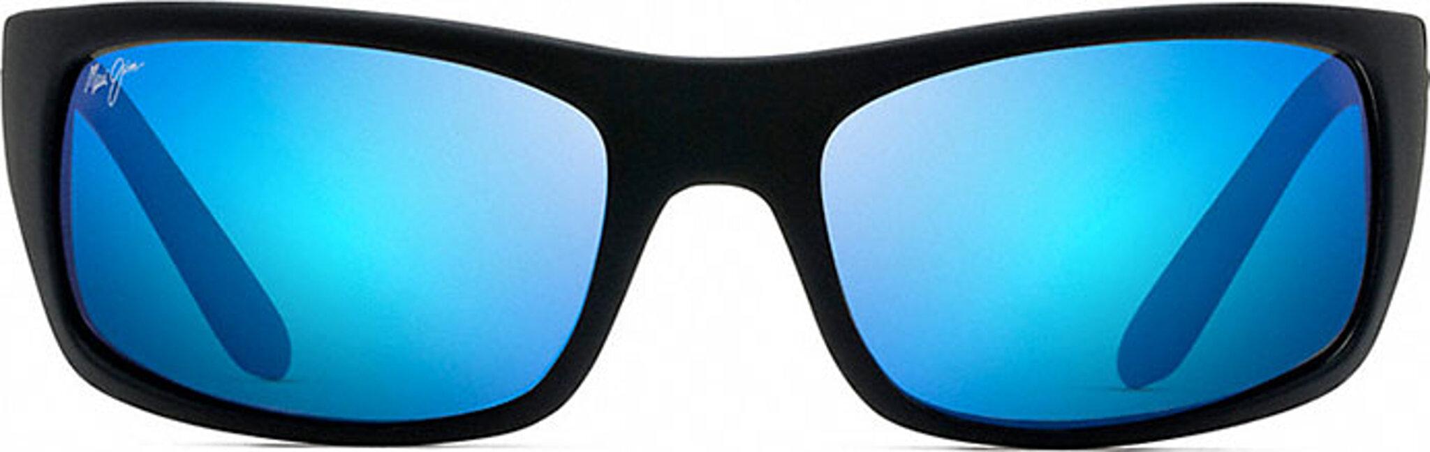 Product gallery image number 1 for product Peahi - Matte Black Frame - Blue Hawaii Polarized Lens