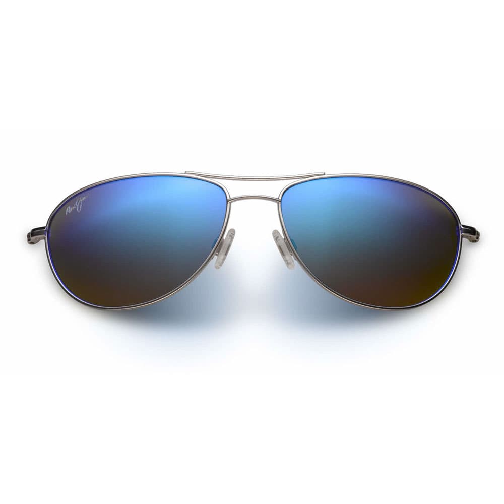 Product gallery image number 2 for product Baby Beach Silver - Blue Hawaii Lens Sunglasses