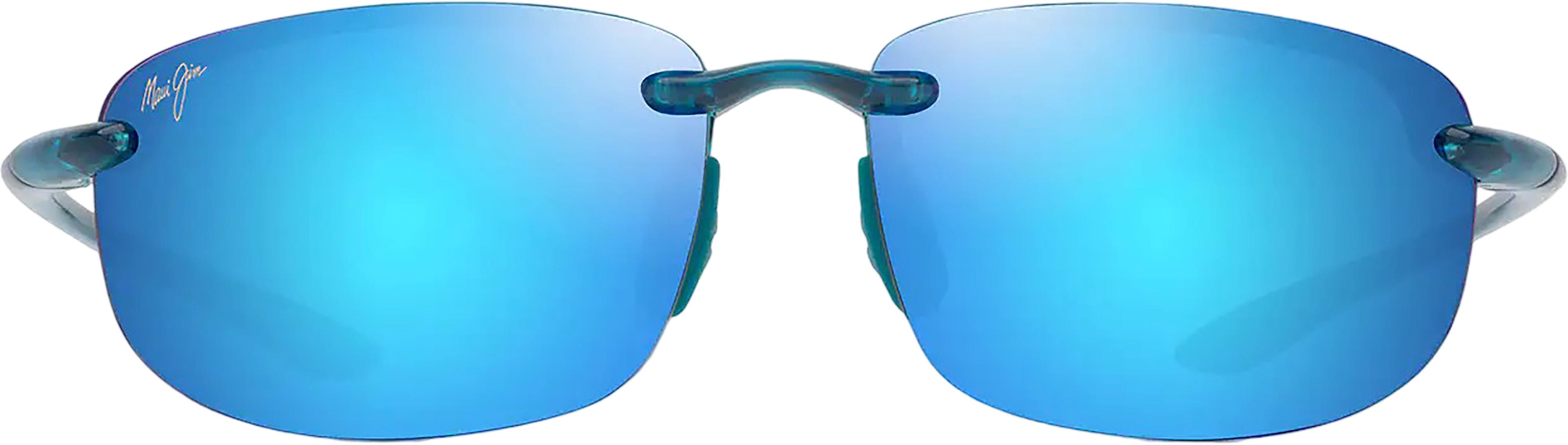 Product gallery image number 2 for product Lunettes de soleil Ho'okipa - Shiny Transparent Blue - Verres Blue Hawaii - Unisexe