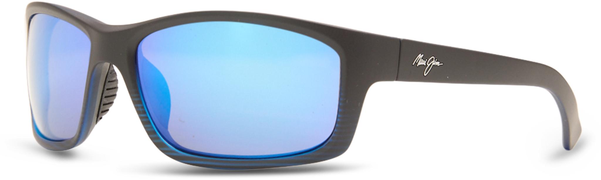 Numéro de l'image de la galerie de produits 2 pour le produit Lunettes de soleil polarisées Kanaio Coast - Lentille Blue Hawaii - Monture bleue et noire