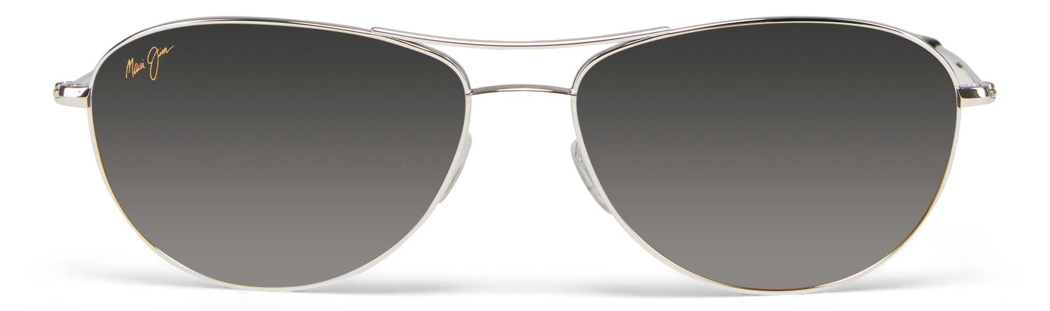 Product image for Baby Beach - Silver Frame - Neutral Grey Polarized Lens Sunglasses