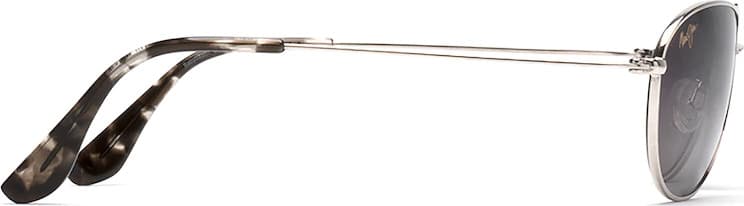 Product gallery image number 3 for product Baby Beach - Silver Frame - Neutral Grey Polarized Lens Sunglasses