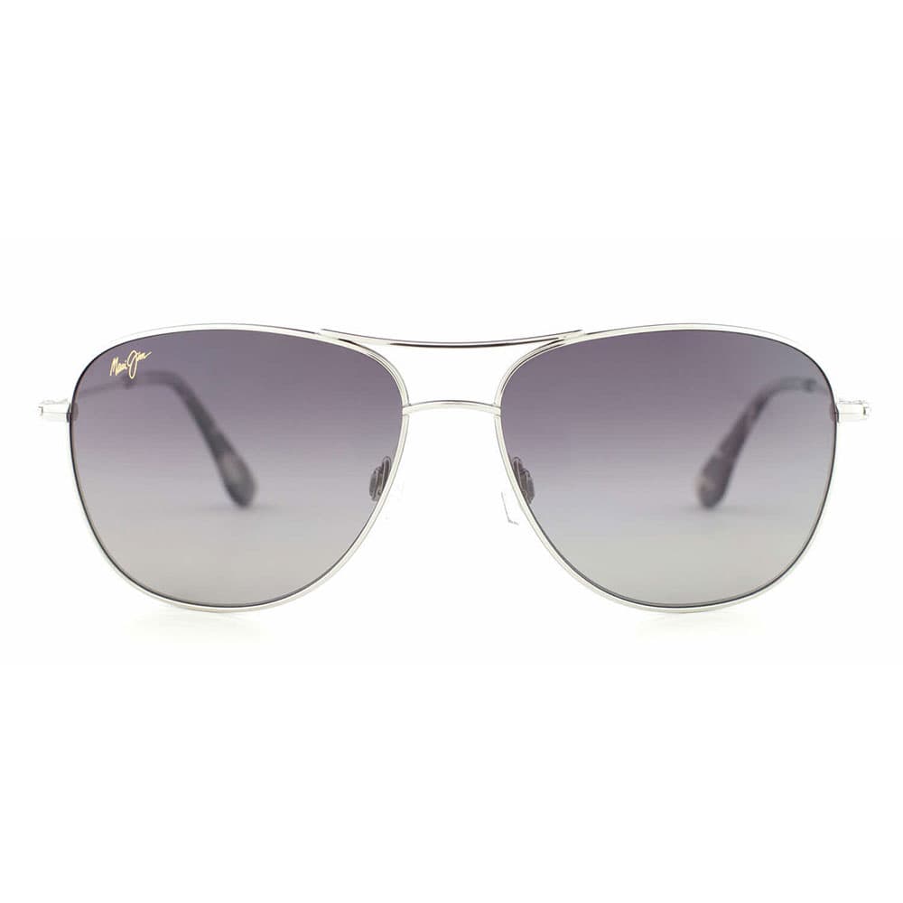 Product gallery image number 3 for product Cliff House - Silver Frame - Neutral Grey Polarized Lens Sunglasses