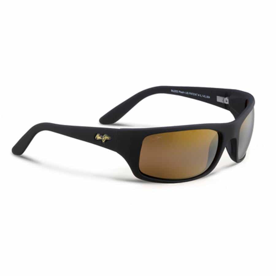 Product image for Peahi Matte Black - Polarized HCL Bronze Lens