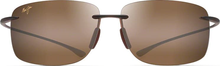 Product gallery image number 3 for product Hema Polarised Rimless Sunglasses - HCL® Bronze Lens - Matte Rootbeer Frame