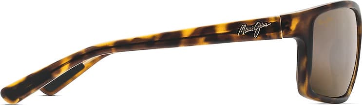 Product gallery image number 3 for product Byron Bay Polarized Wrap Sunglasses - HCL® Bronze Lens - Matte Tortoise Frame