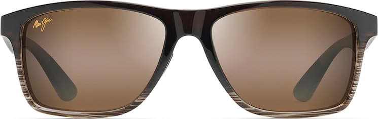 Product gallery image number 2 for product Onshore Polarised Rectangular Sunglasses - HCL® Bronze lens - Chocolate Fade Frame