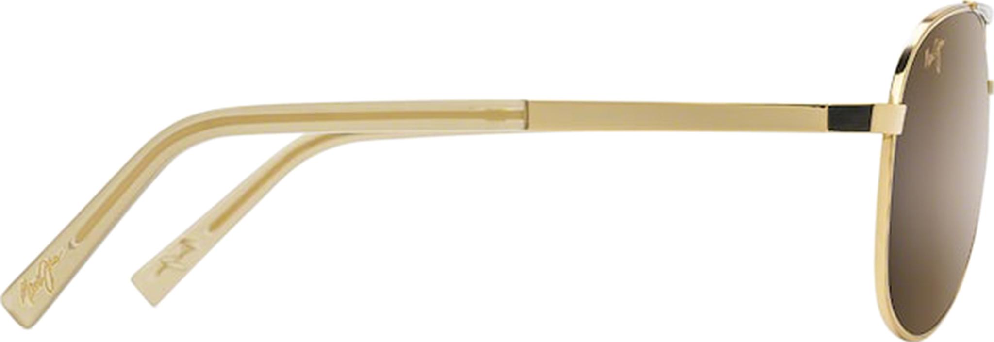 Product gallery image number 3 for product Seacliff Aviator Sunglasses - Gold - HCL Bronze Polarized Lens