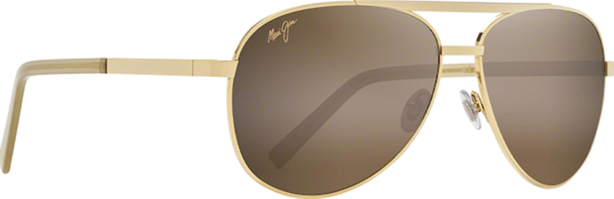 Product gallery image number 1 for product Seacliff Aviator Sunglasses - Gold - HCL Bronze Polarized Lens