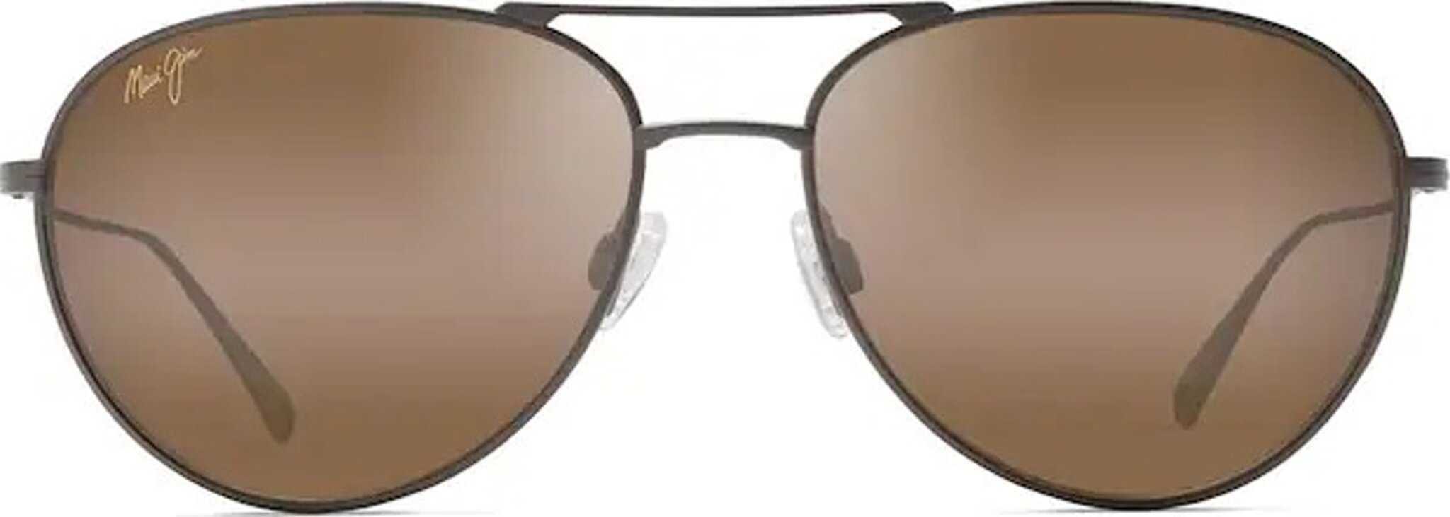 Product image for Walaka Aviator Sunglasses - Satin Sepia - Polarized Lens