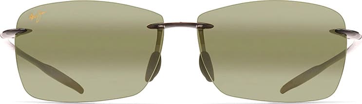 Product gallery image number 2 for product Lunettes de soleil polarisées percées Lighthouse - Lentille Maui HT™ - Monture gris fumé translucide