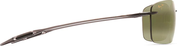 Product gallery image number 3 for product Lunettes de soleil polarisées percées Lighthouse - Lentille Maui HT™ - Monture gris fumé translucide