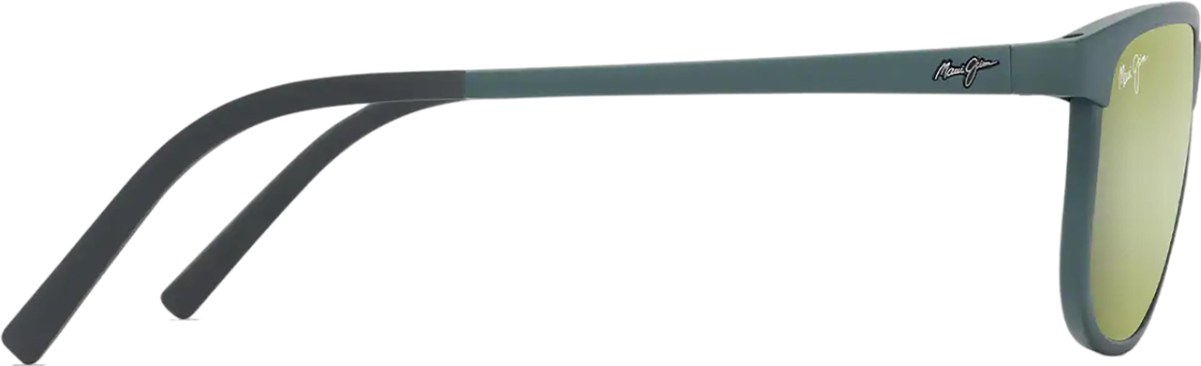 Product gallery image number 2 for product Lele Kawa Polarised Sunglasses - Matte Dark Military Green - Maui HT Lens