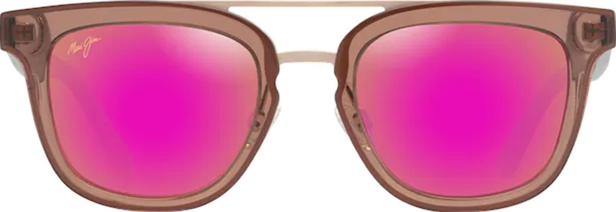 Product gallery image number 3 for product Relaxation Mode Fashion Sunglasses - Light Expresso - Maui Sunrise Polarized Lens