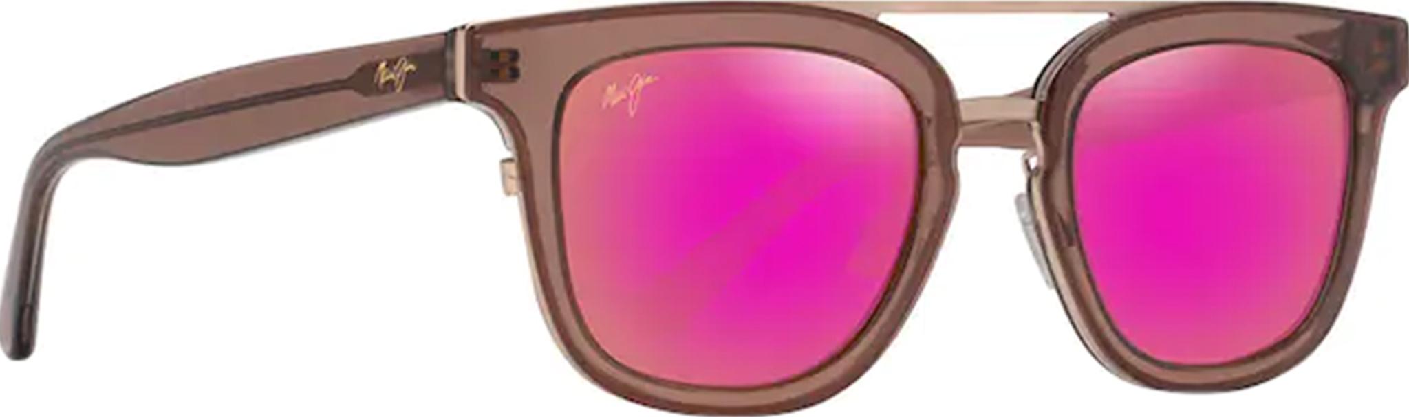 Product gallery image number 1 for product Relaxation Mode Fashion Sunglasses - Light Expresso - Maui Sunrise Polarized Lens